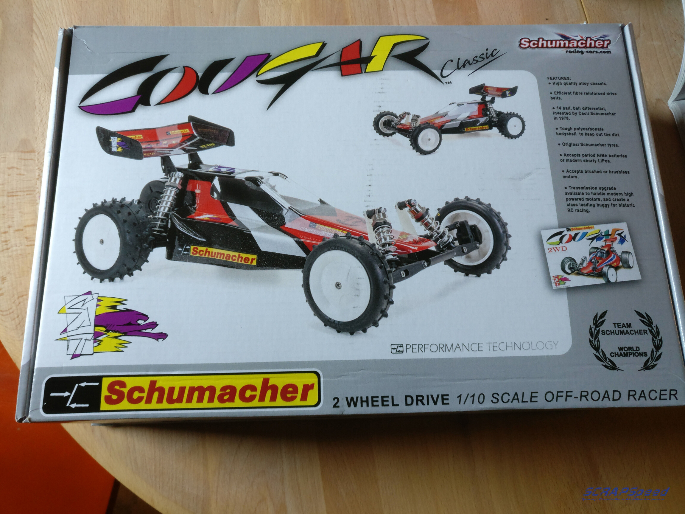 Schumacher Cougar Classic - re-release racer - Other makes